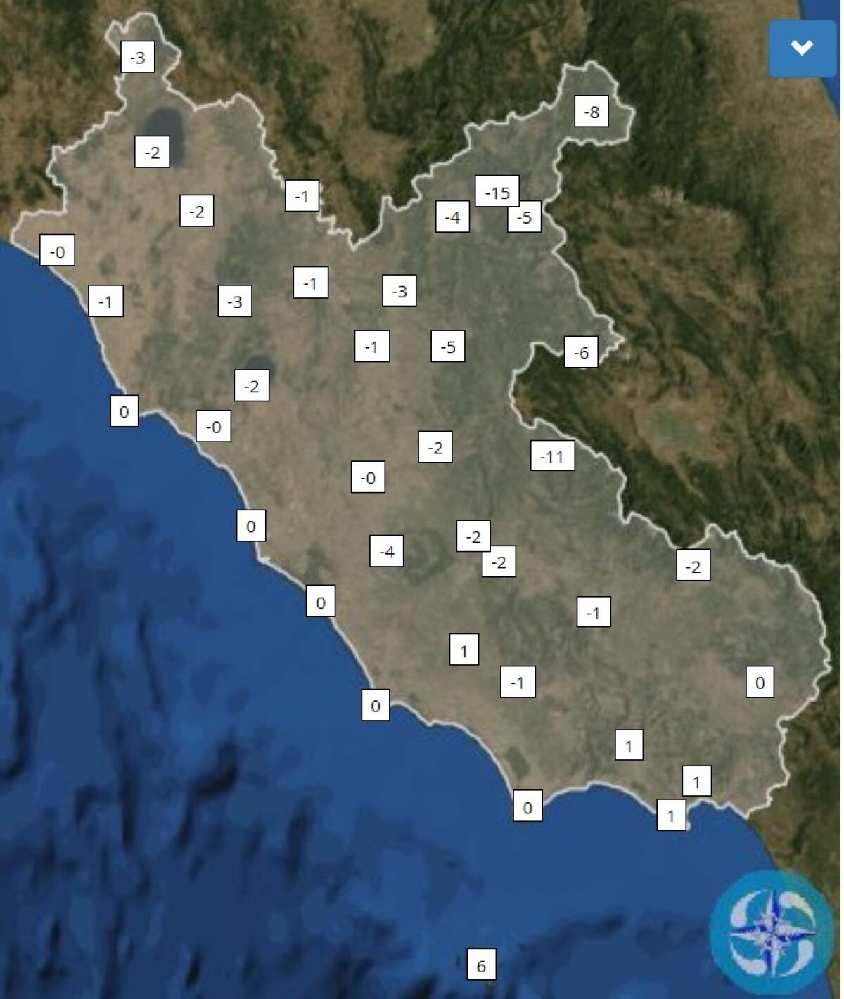 Allerta meteo sino a questo sabato: vertice di Protezione Civile in Comune ad Aprilia. - 