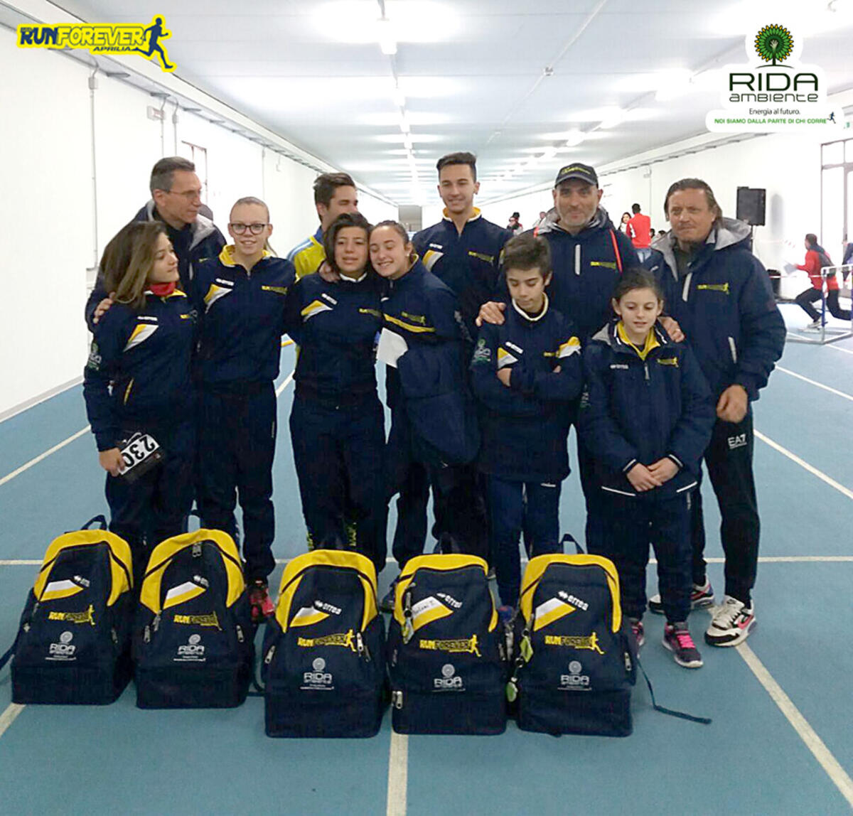 7 giovani della Runforever di Aprilia in vetrina alla "Caccia al Minimo" di Formia - 