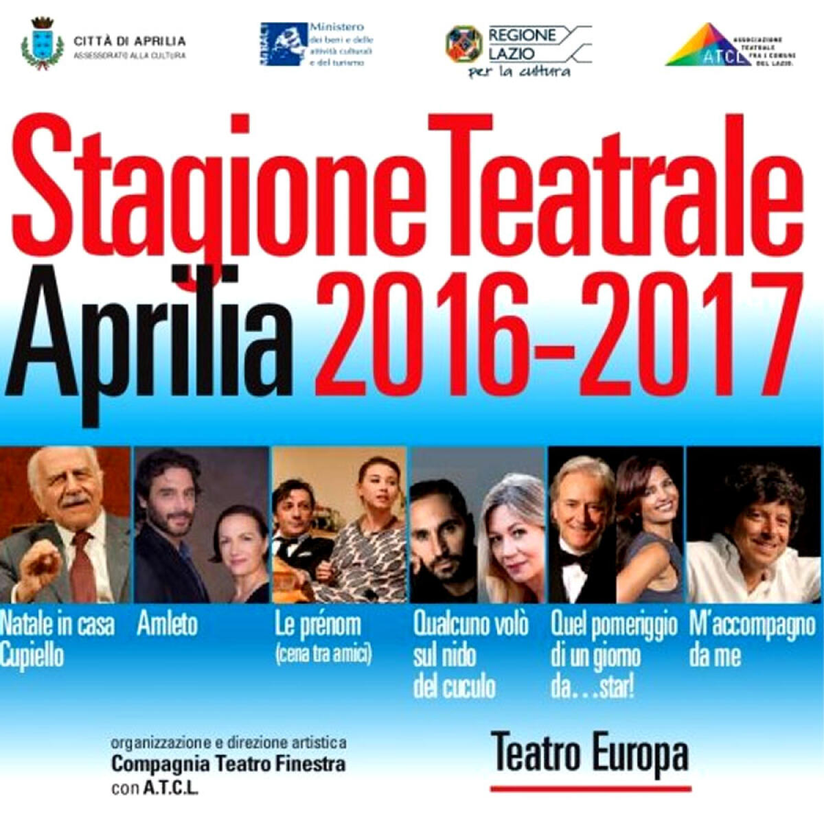 Teatro, ad Aprilia "Qualcuno volò sul nido del cuculo" firmato da Alessandro Gassman - 