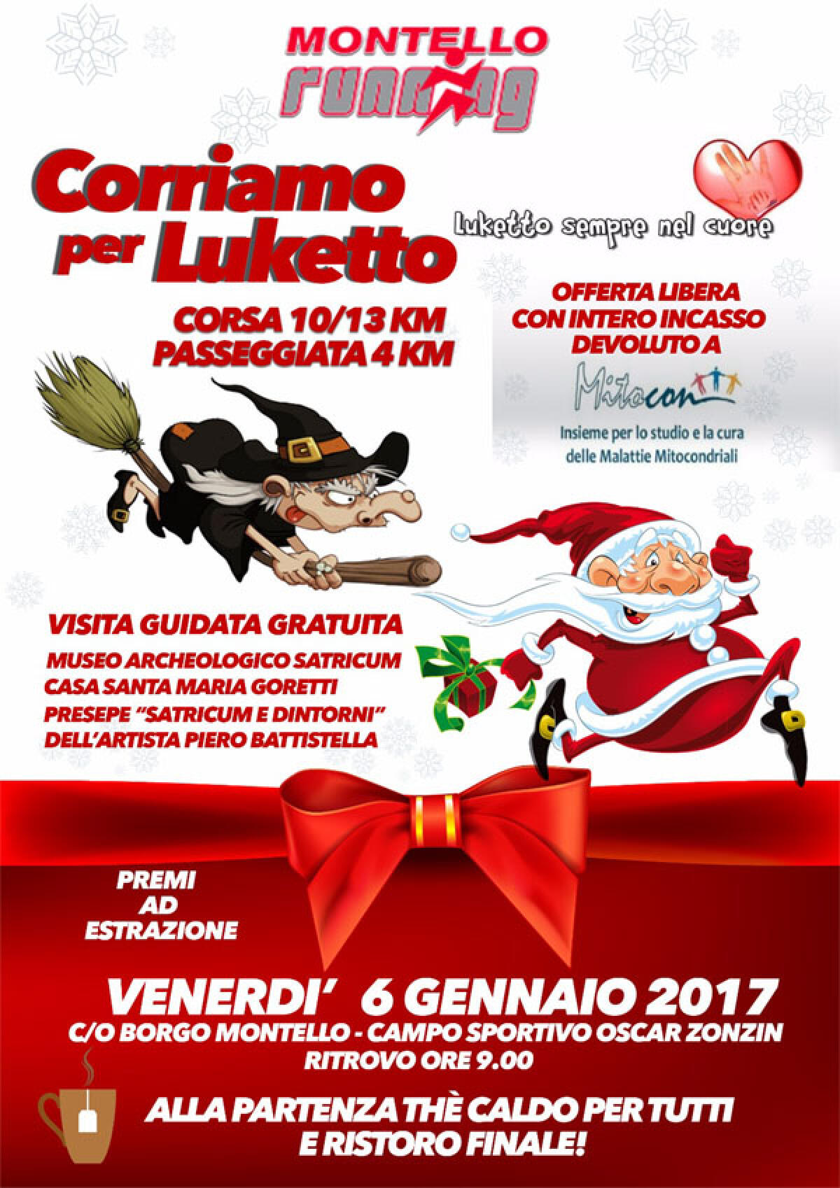 LATINA - Questo venerdì l’iniziativa solidale-podistica “Corriamo per Luketto”. - 