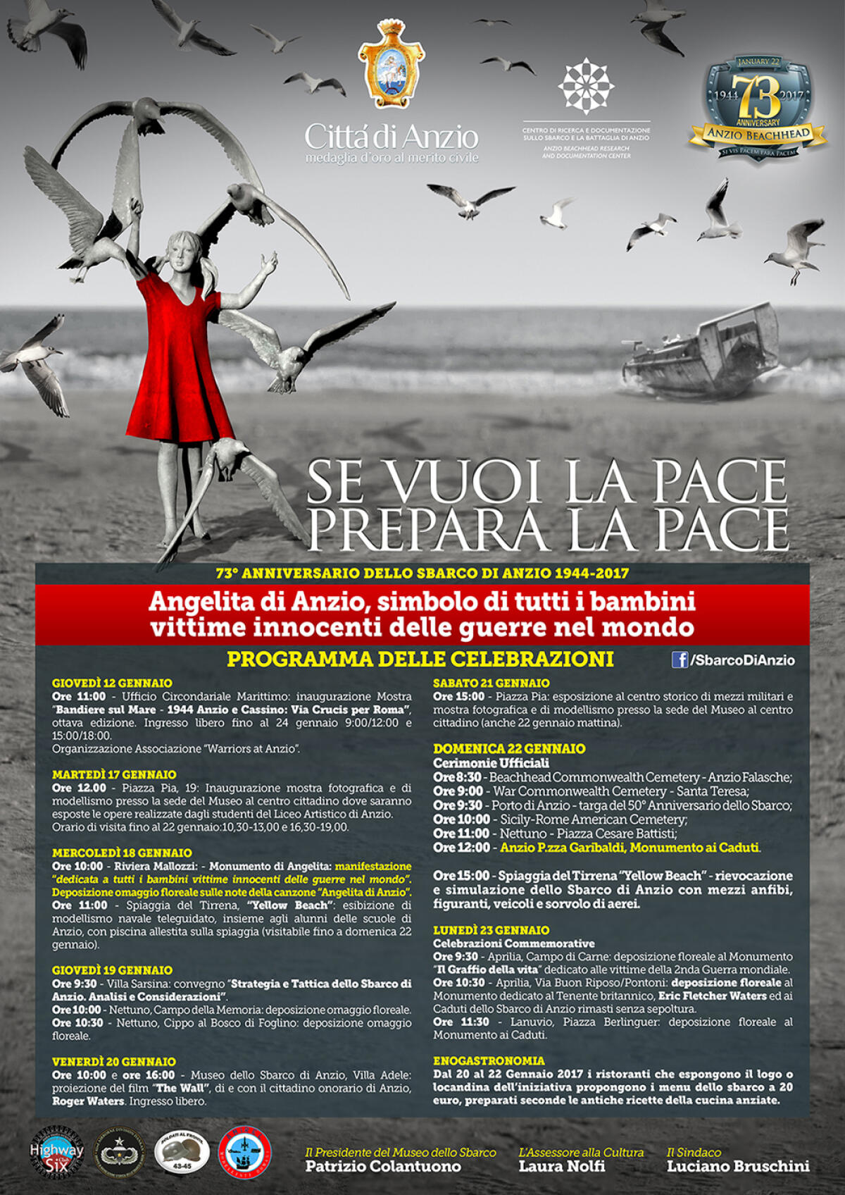 73esimo dello Sbarco di Anzio: ottava edizione della mostra "Bandiere sul Mare". - 