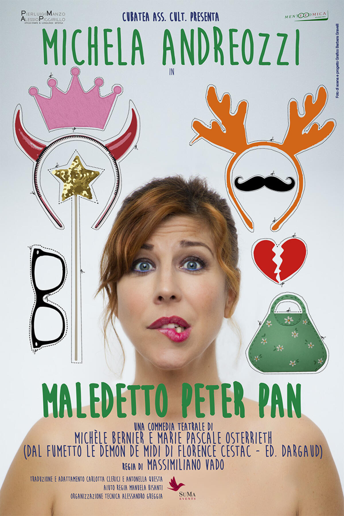 SEZZE- All’Auditorium “Mario Costa” va in scena “Maledetto Peter Pan” con Michela Andreozzi. - 