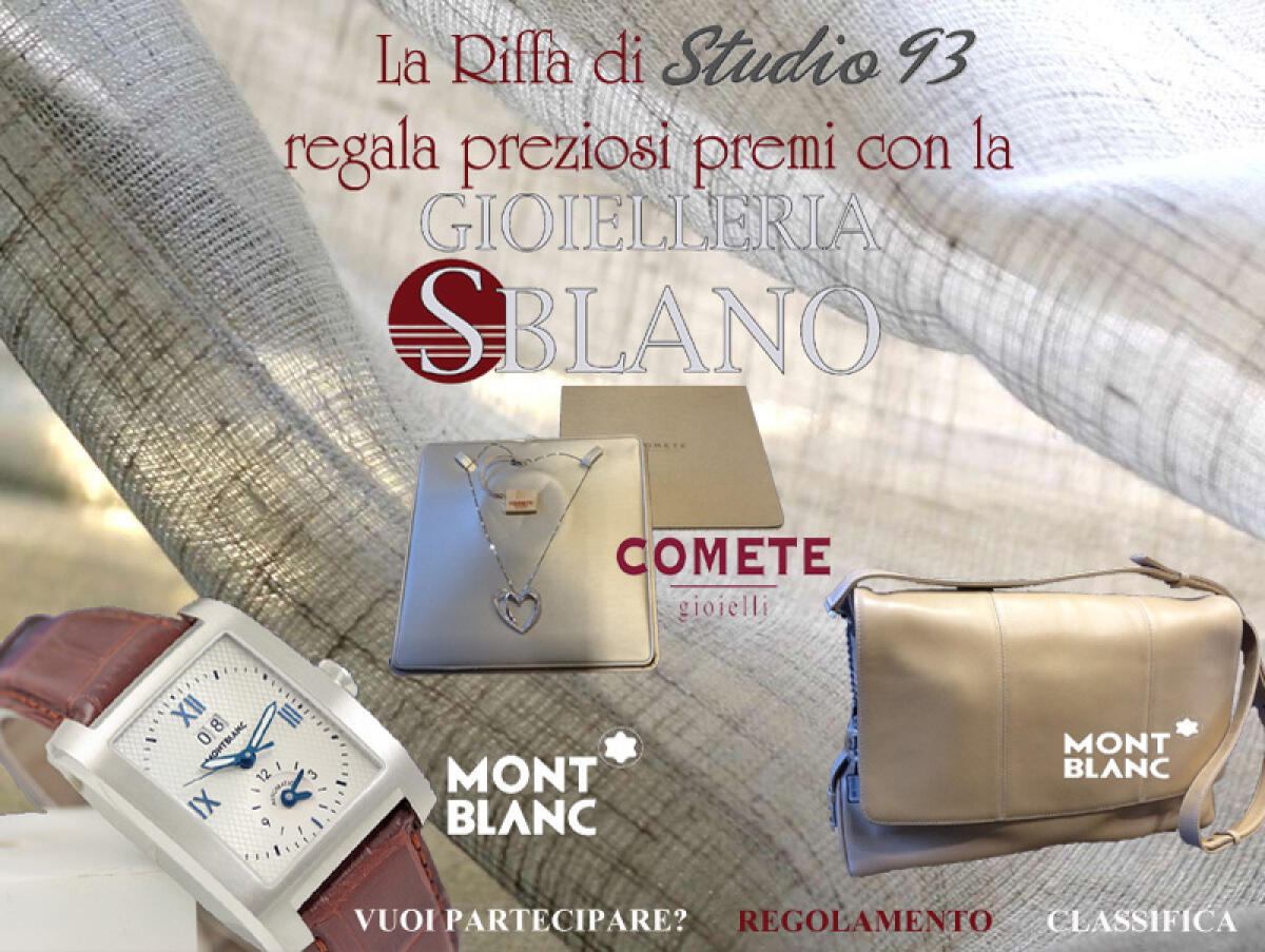 SuperRiffa di Studio93 firmata dalla Gioielleria Sblano, decretati i vincitori - 