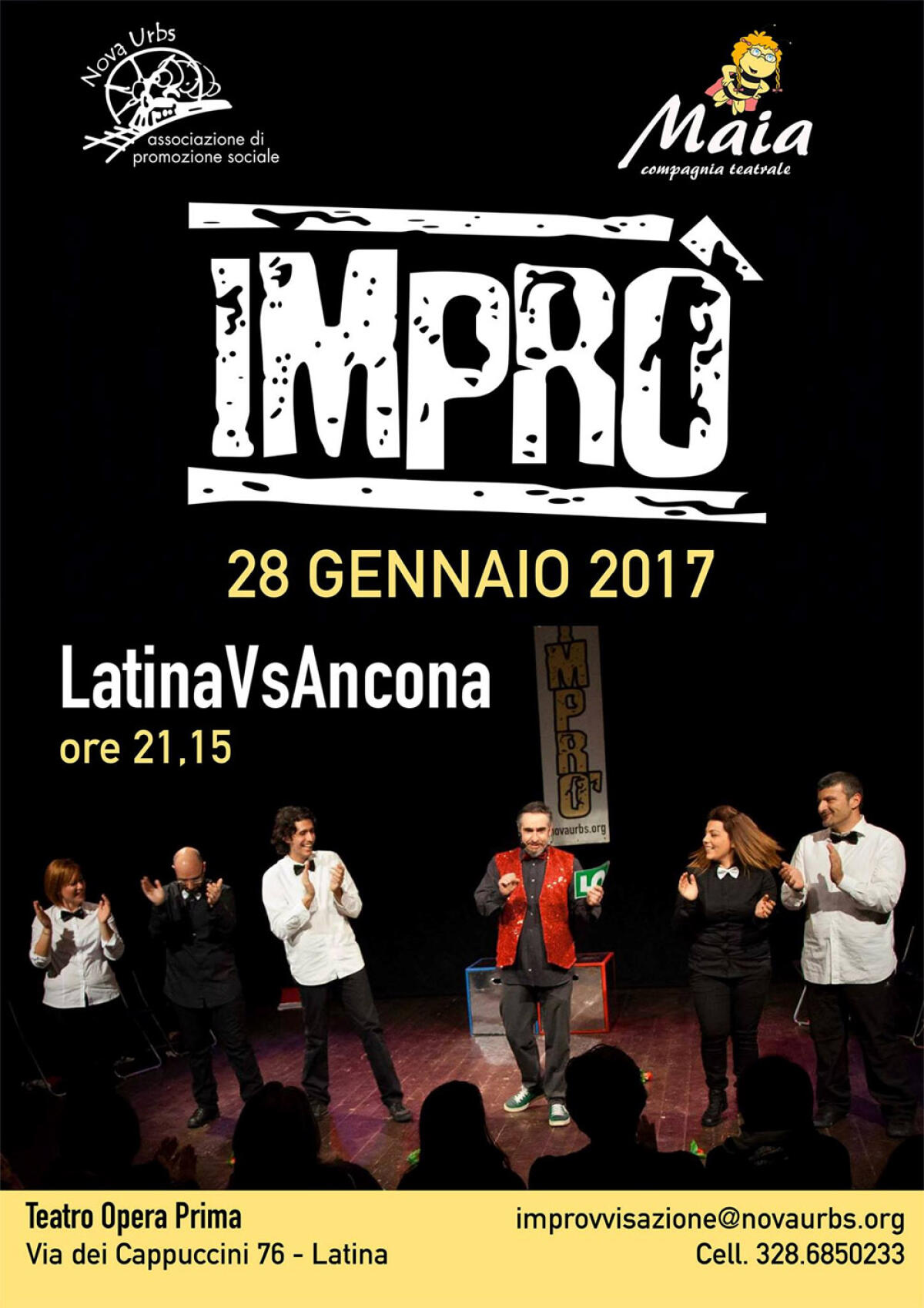 A Latina torna “Imprò”, la sfida-spettacolo di improvvisazione teatrale. - 