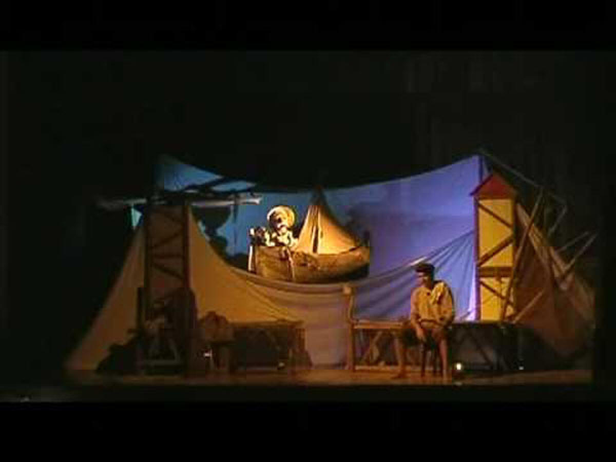 FORMIA -  “Famiglie a teatro": questa domenica in scena  “Il vecchio, il mare”. - 