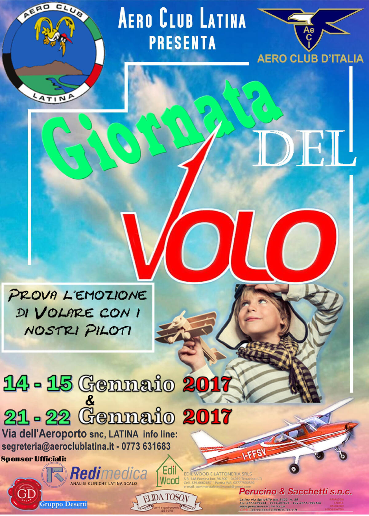 In volo sulle meraviglie delle nostre terre: l'Aereo Club Latina promuove le “Giornate del Volo”. - 