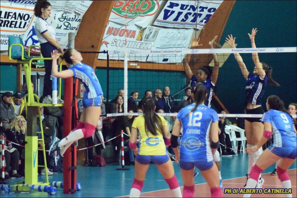 Pallavolo femminile B1: big match tra la Giò Volley Aprilia e la capolista Maglie. - 