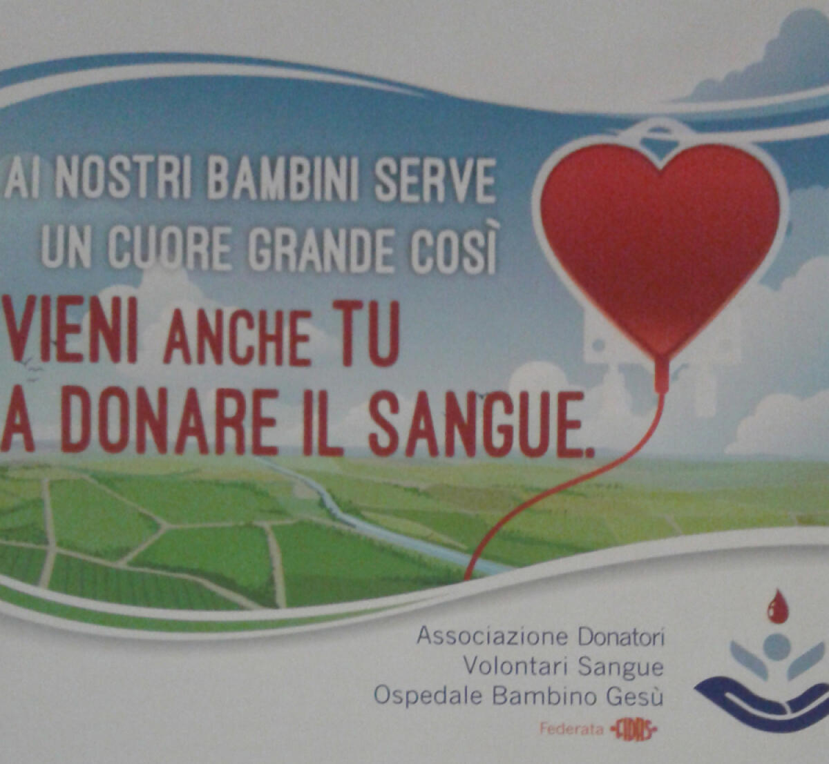 Raccolta sangue a Campoleone per l'ospedale Bambino Gesù - 