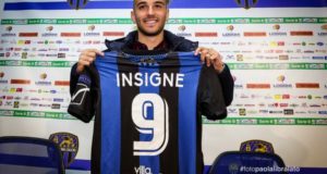 Roberto Insigne con la maglia del Latina