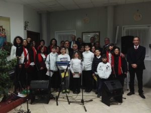 Il gruppo che si è esibito