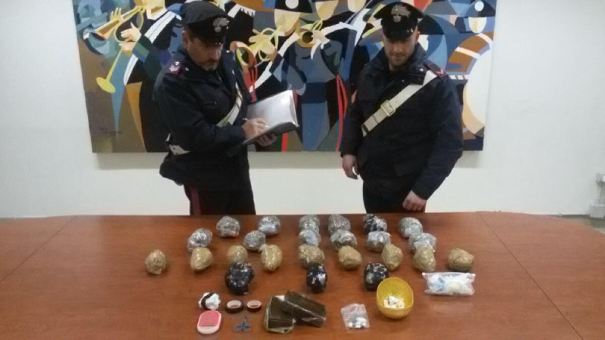 APRILIA – Oltre 4 chili di droga nascosti in casa: giovanissima coppia in manette. - 