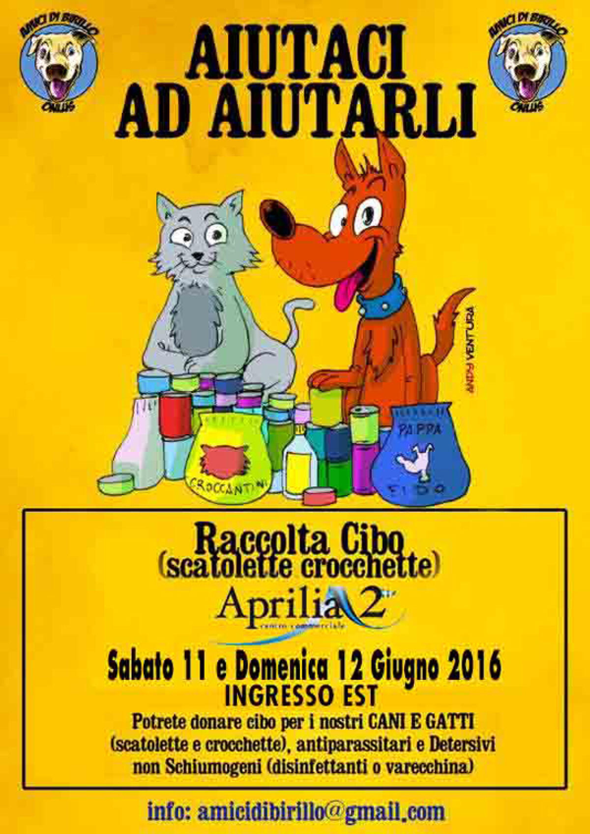 APRILIA - Uno stand dell’associazione animalista “Amici Di Birillo” questo sabato ad Aprilia2. - 
