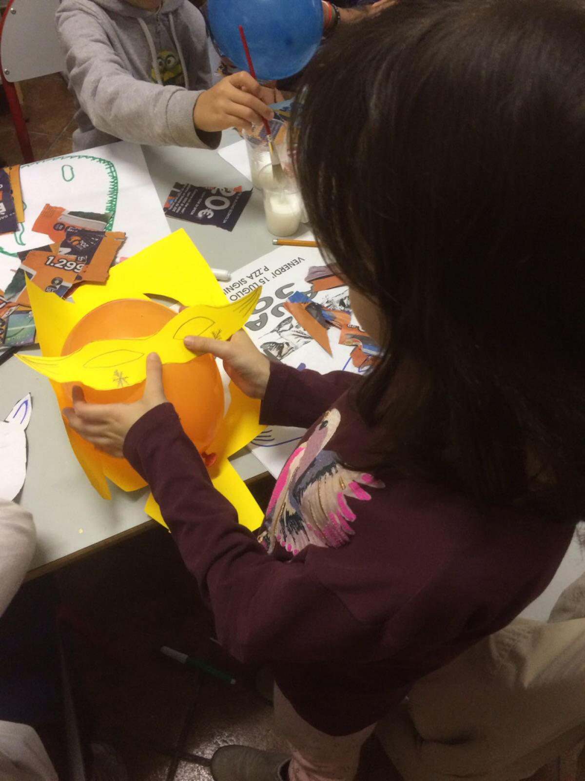 CORI – Oggi pomeriggio laboratorio didattico e creativo sulla manipolazione della cartapesta. - 