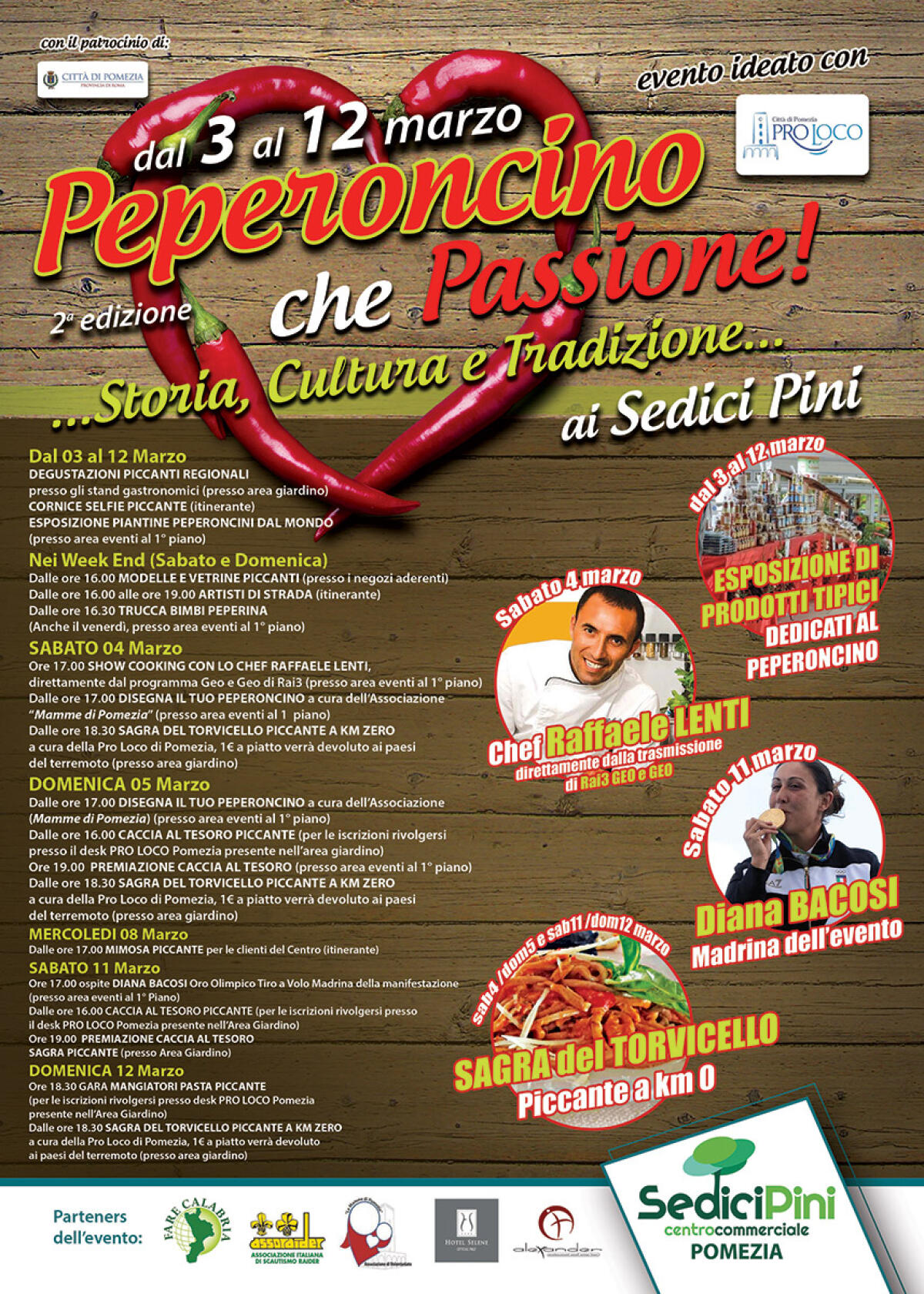 “Peperoncino che passione”, l'evento al centro commerciale Sedici Pini di Pomezia - 