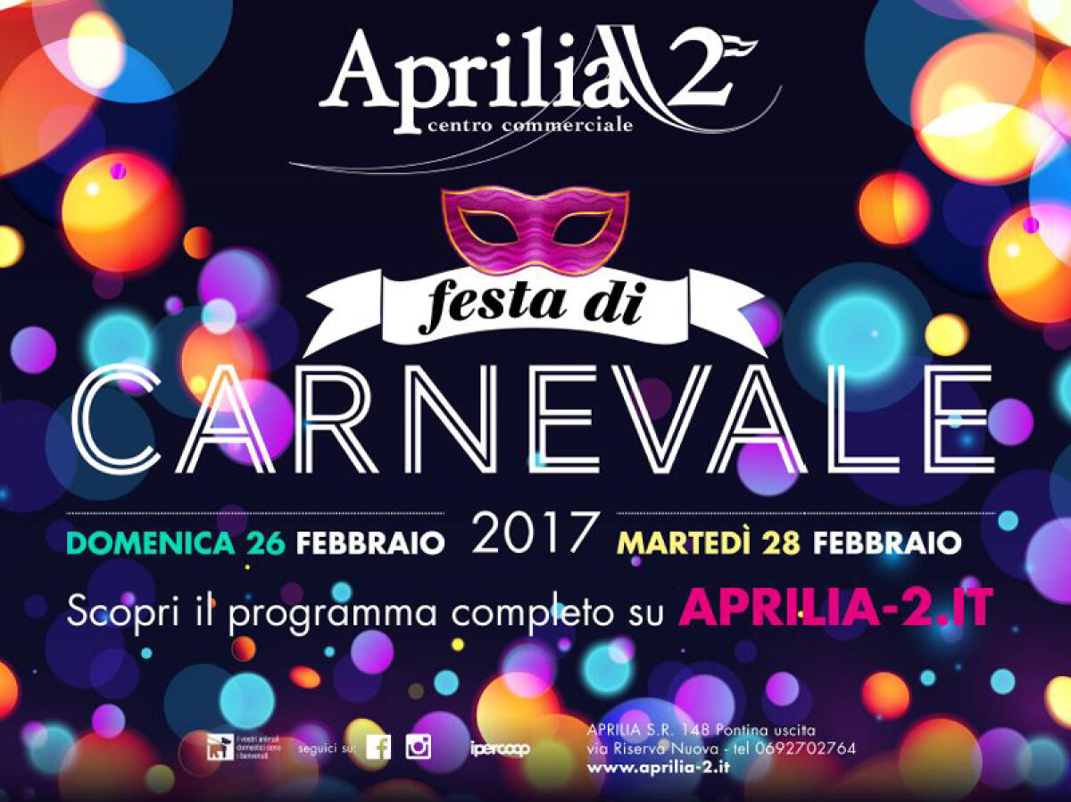 “Carnevale Brasiliano” al Centro Commerciale Aprilia 2: due eventi il 26 e 28 febbraio. - 