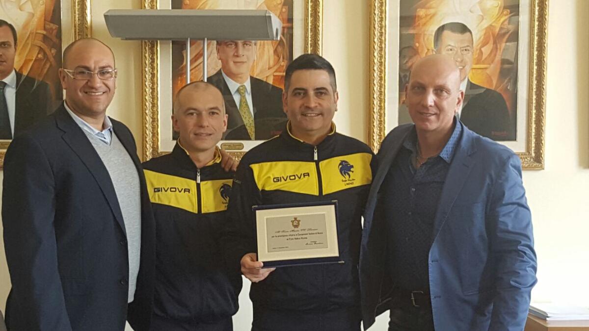 ANZIO - Premiato il Team Master CC Lavinio per la vittoria ai campionati italiani di nuoto. - 