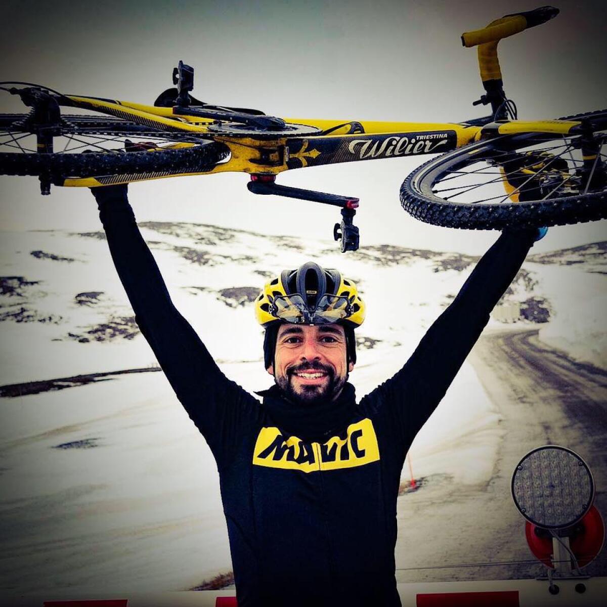 Da Helsinki a Capo Nord, l'impresa artica del ciclista nettunese Omar Di Felice - 