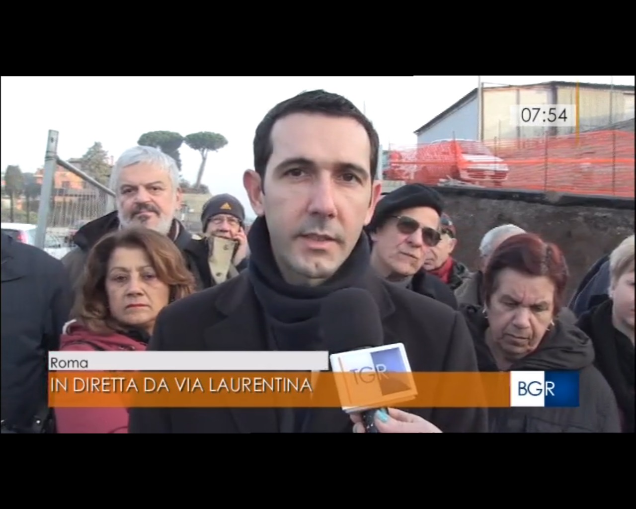 Fabio Fucci in onda su Rai 3