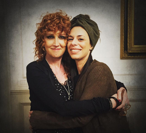 Amara con Fiorella Mannoia