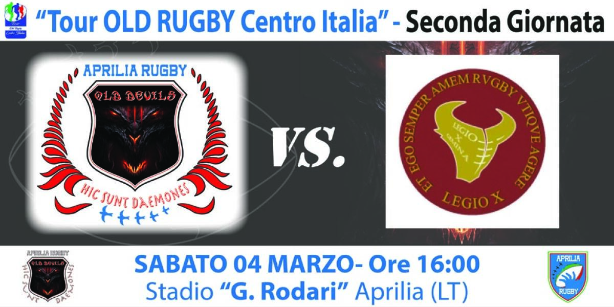 APRILIA - Oggi in campo la squadra "Old" (Over 35) della Asd Aprilia Rugby. - 