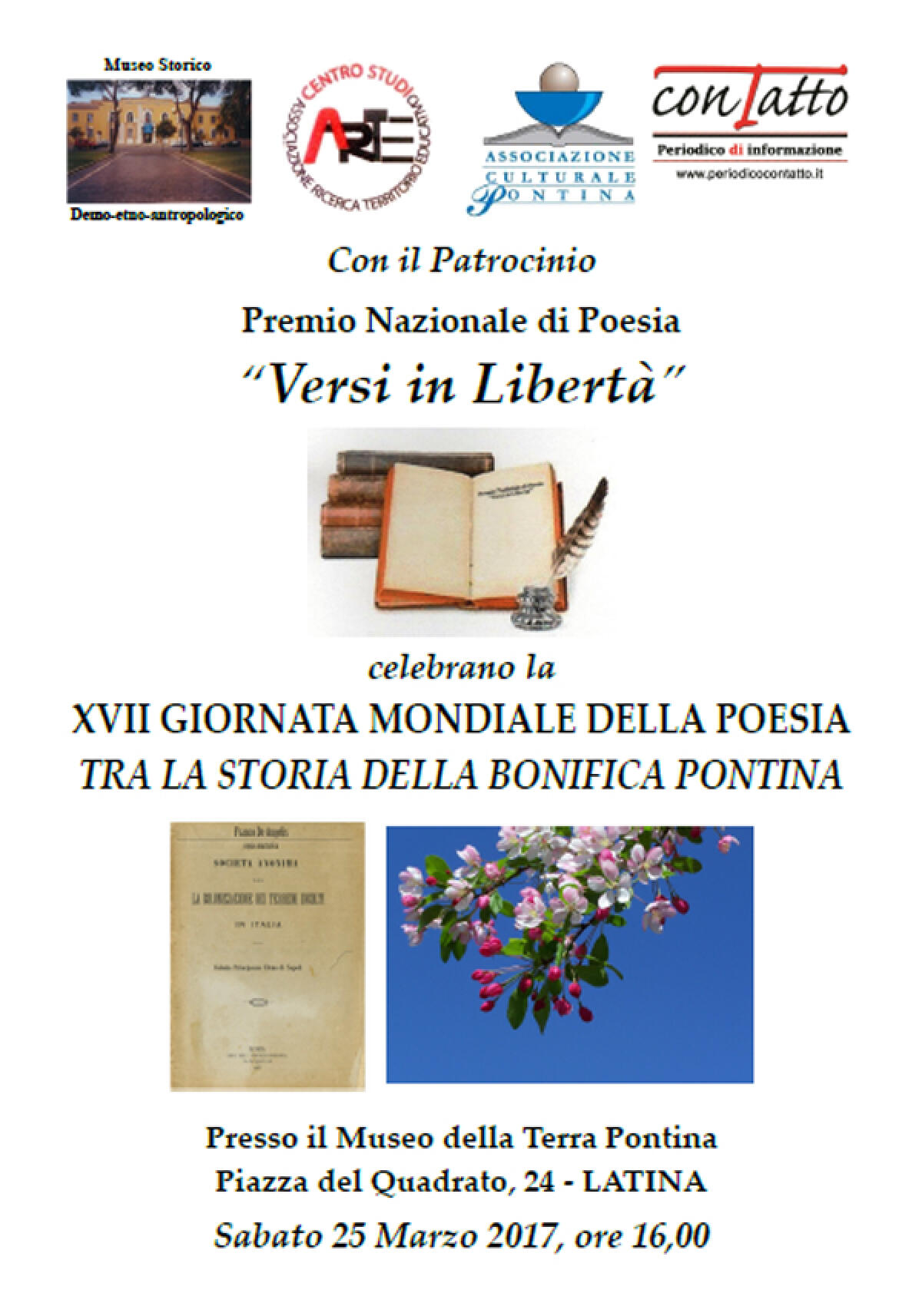Giornata Mondiale della Poesia,  l'iniziativa a Latina - 