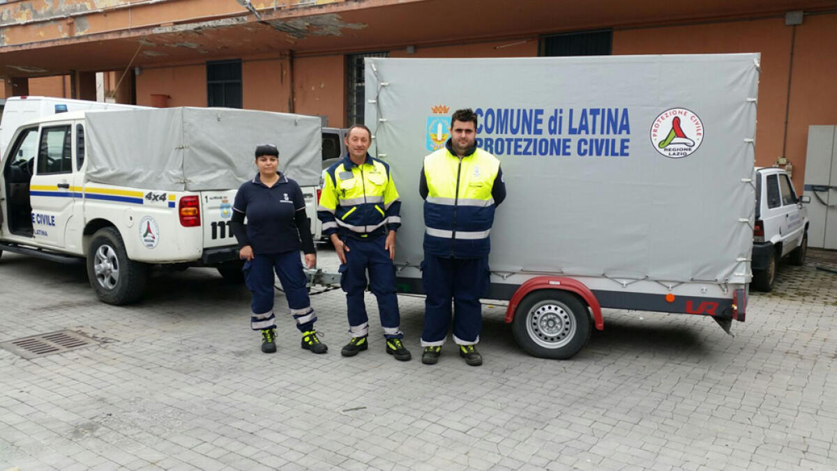 LATINA - Scorte alimentari per la mensa parrocchiale e le famiglie in difficoltà di Borgo Sabotino. - 