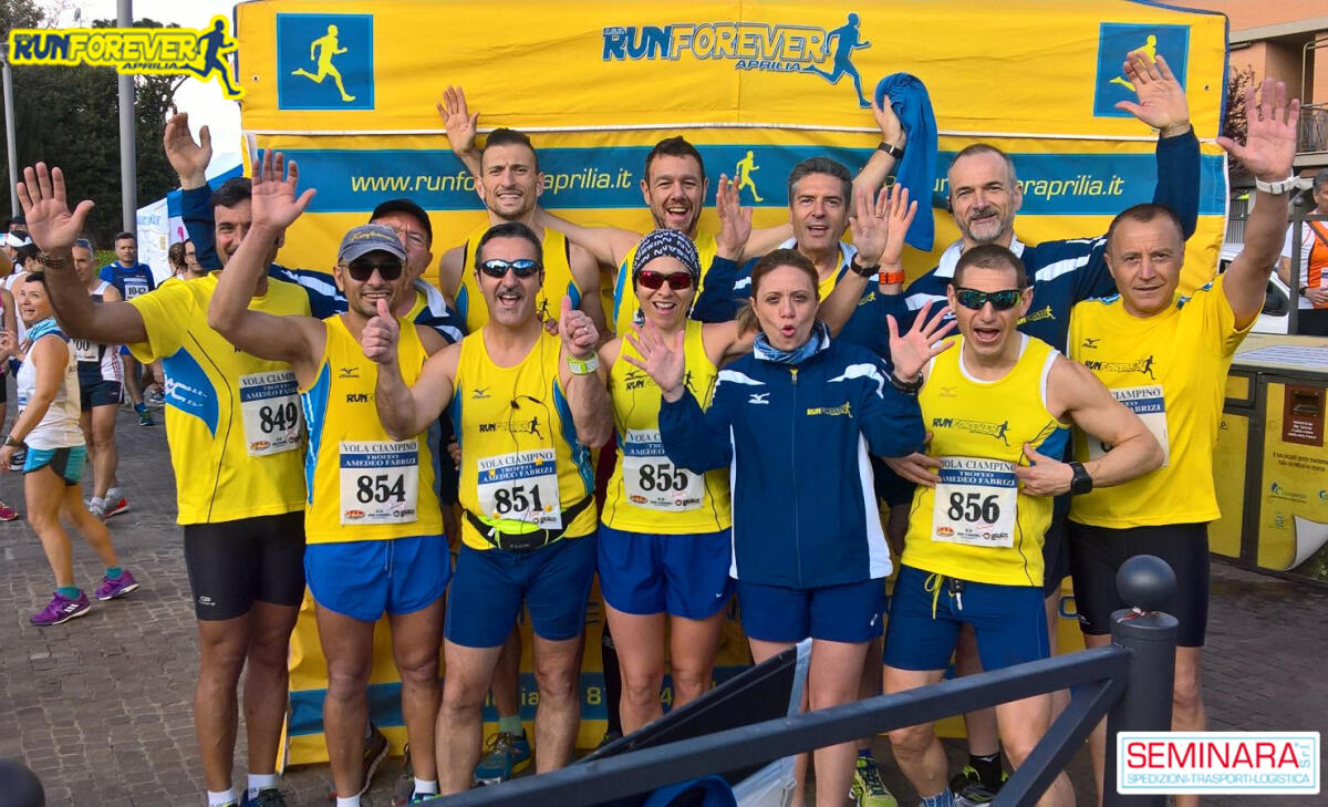19esima Vola Ciampino, allo start 13 atleti della Runforever Aprilia - 