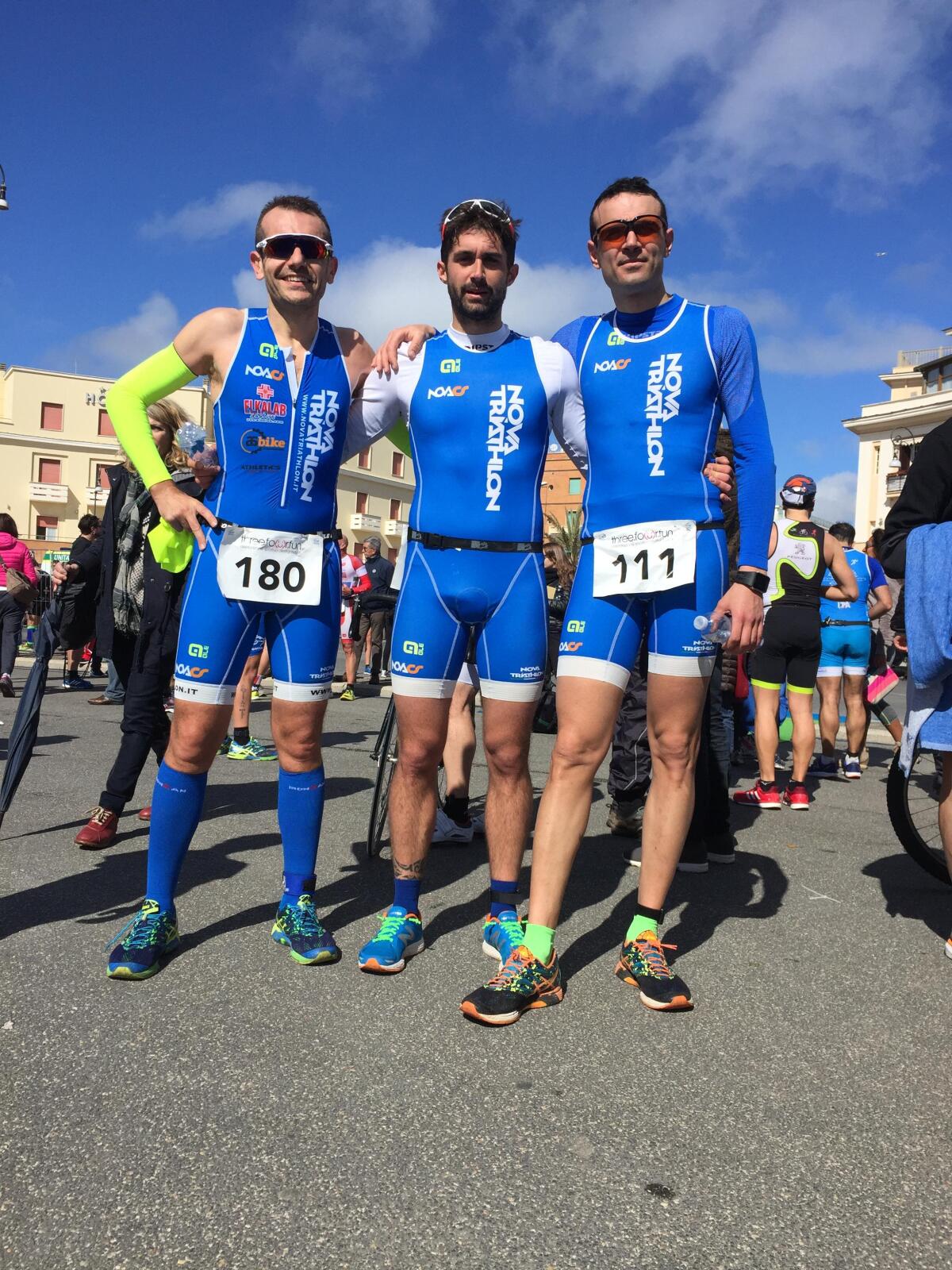 Atleti apriliani in mostra al Duathlon Sprint Rank di Ostia - 