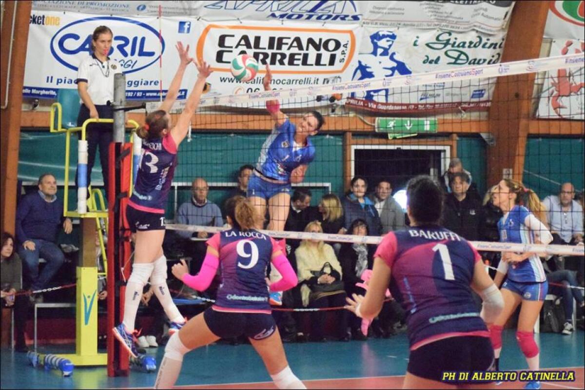 Pallavolo femminile B1 - Vince e convince la Giovolley Aprilia - 