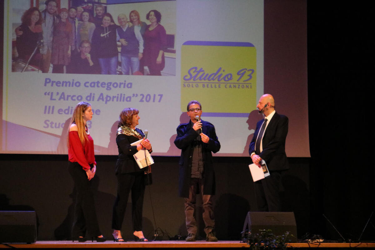 L'Arco di Aprilia premia Radio Studio 93 - 