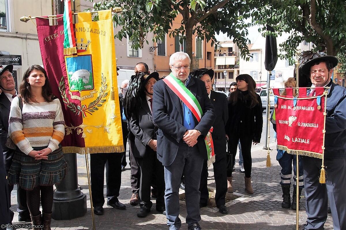 Albano, celebrata la memoria del partigiano Marco Moscati - 