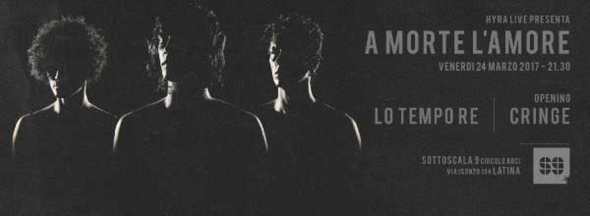 LATINA - “A Morte L'Amore” in concerto al circolo “Sottoscala9". - 