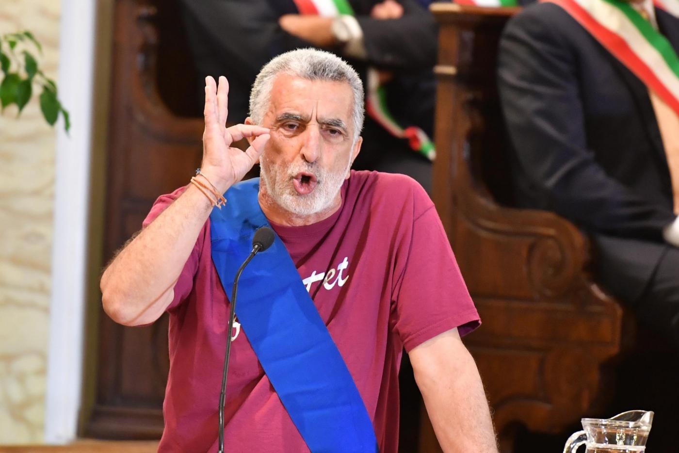 il sindaco Renato Accorinti