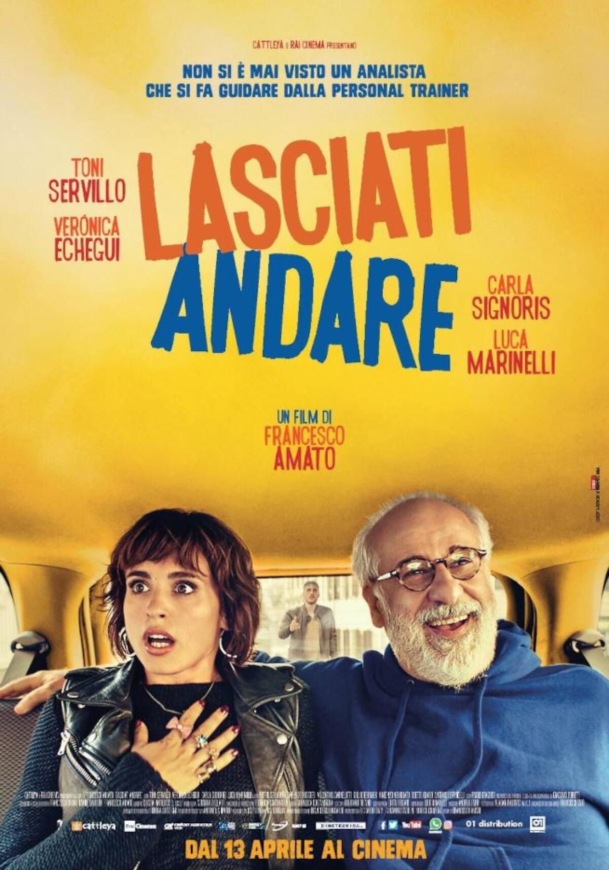 L'Fc Aprilia nel film "Lasciati andare" con Toni Servillo - 
