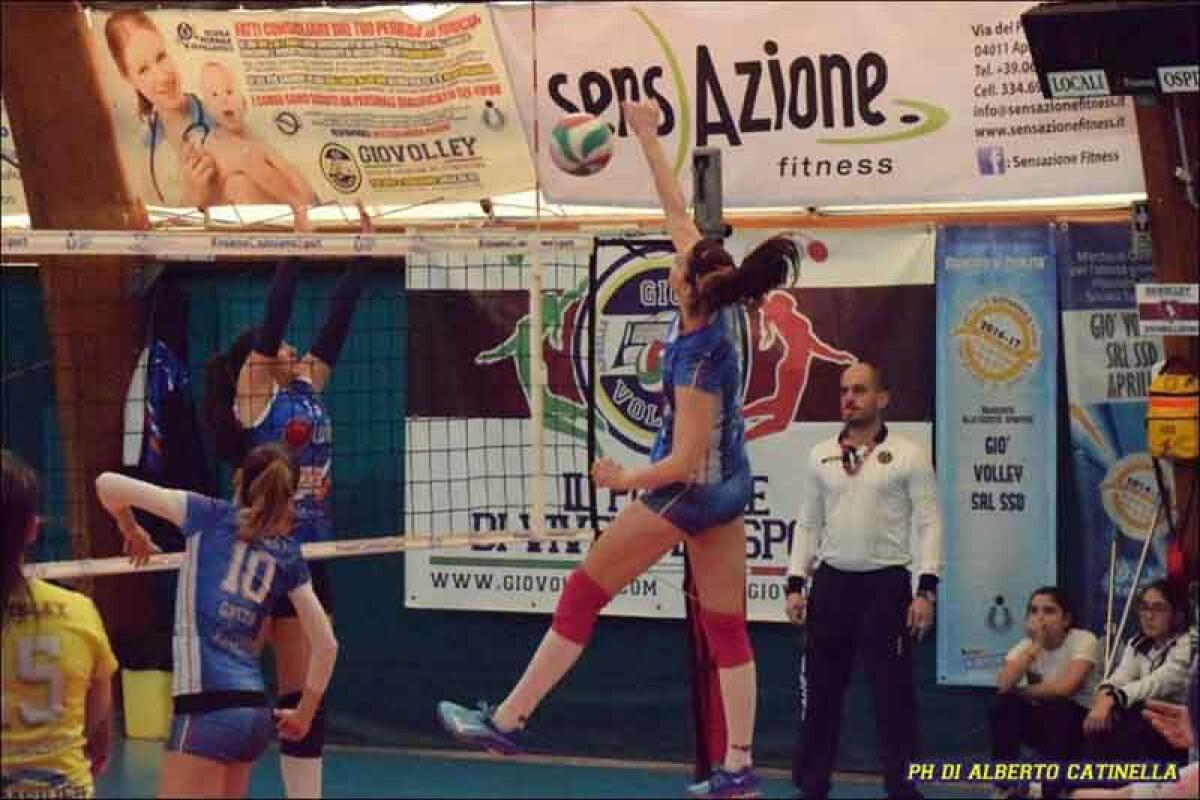 Pallavolo femminile B1 - La GiòVolley Aprilia nei piani alti della classifica - 