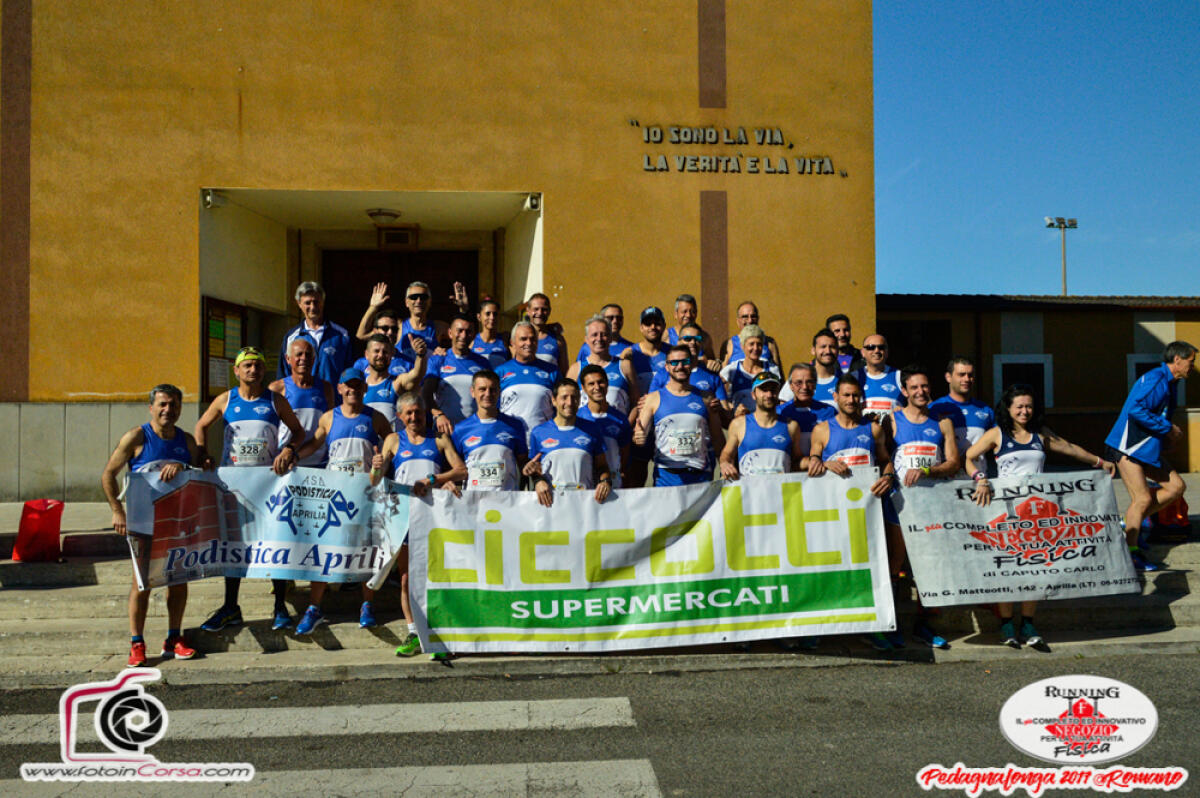 L'Asd Aprilia alla Pedagnalonga di Borgo Hermada - 