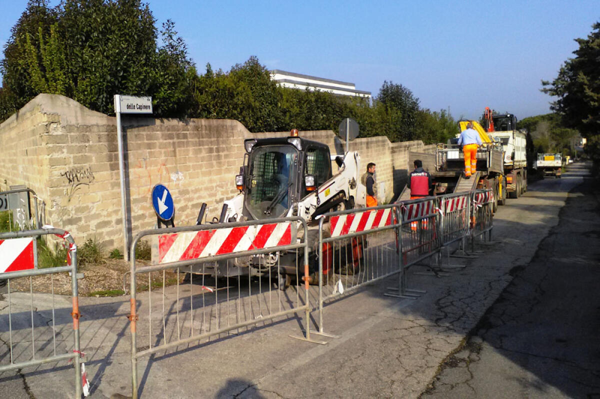 APRILIA - Condotta del gas metano in zona Valle Carniera, al via il cantiere. - 