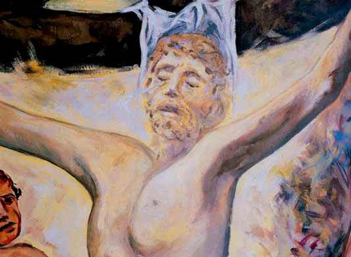 "La Crocifissione", l'opera di Guadagnuolo al Domus Danae di Ardea - 