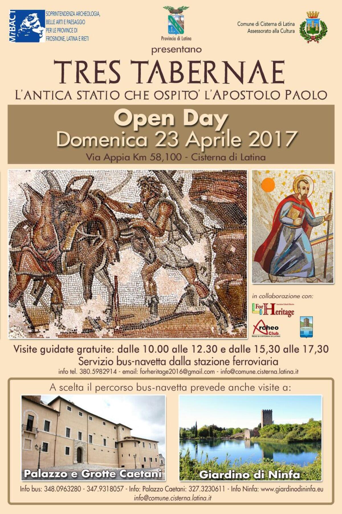 Cisterna, il sito archeologico Tres Tabernae apre le porte al pubblico - 