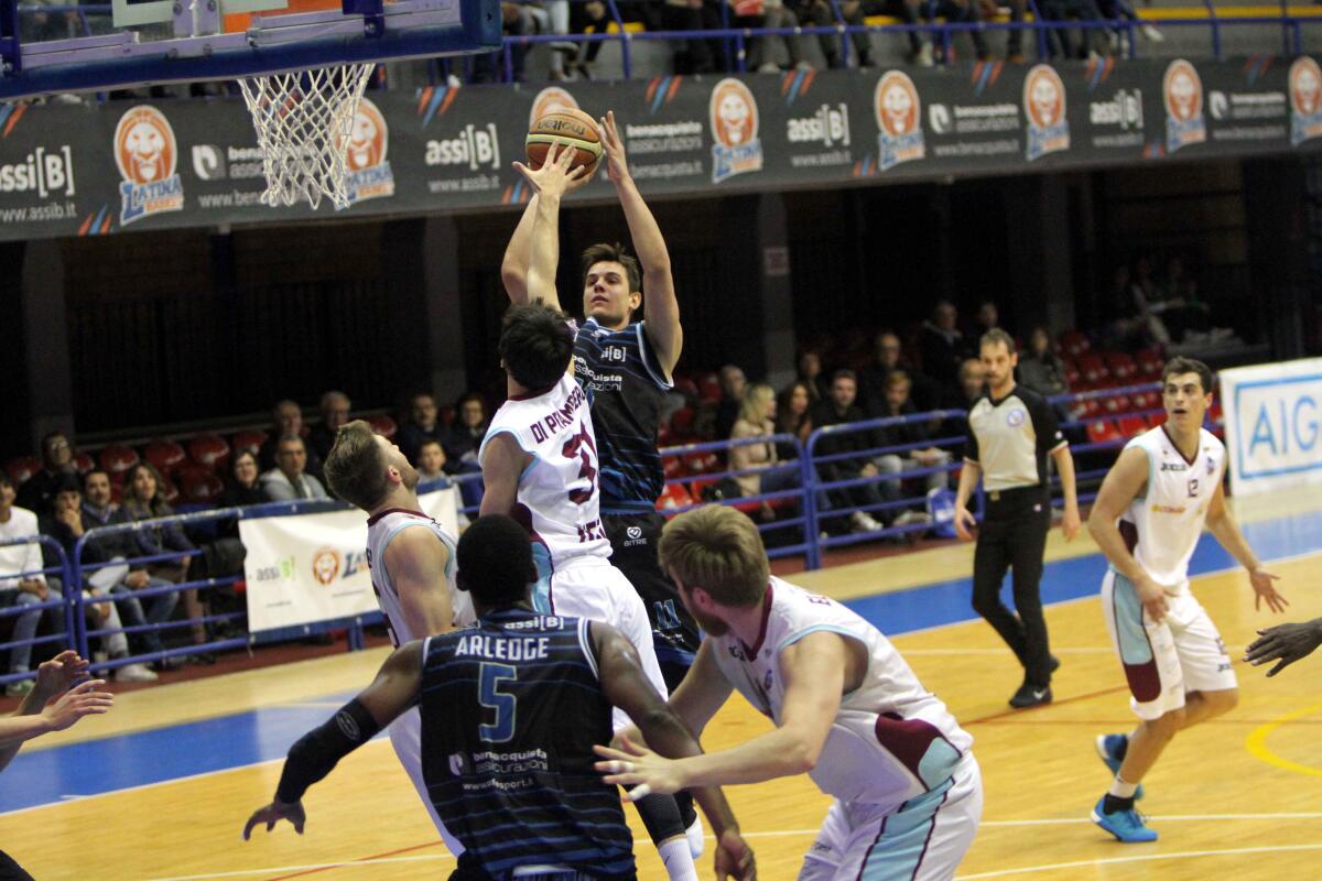 Basket serie A2 maschile: la Latina Basket batte Rieti 88-81. - 