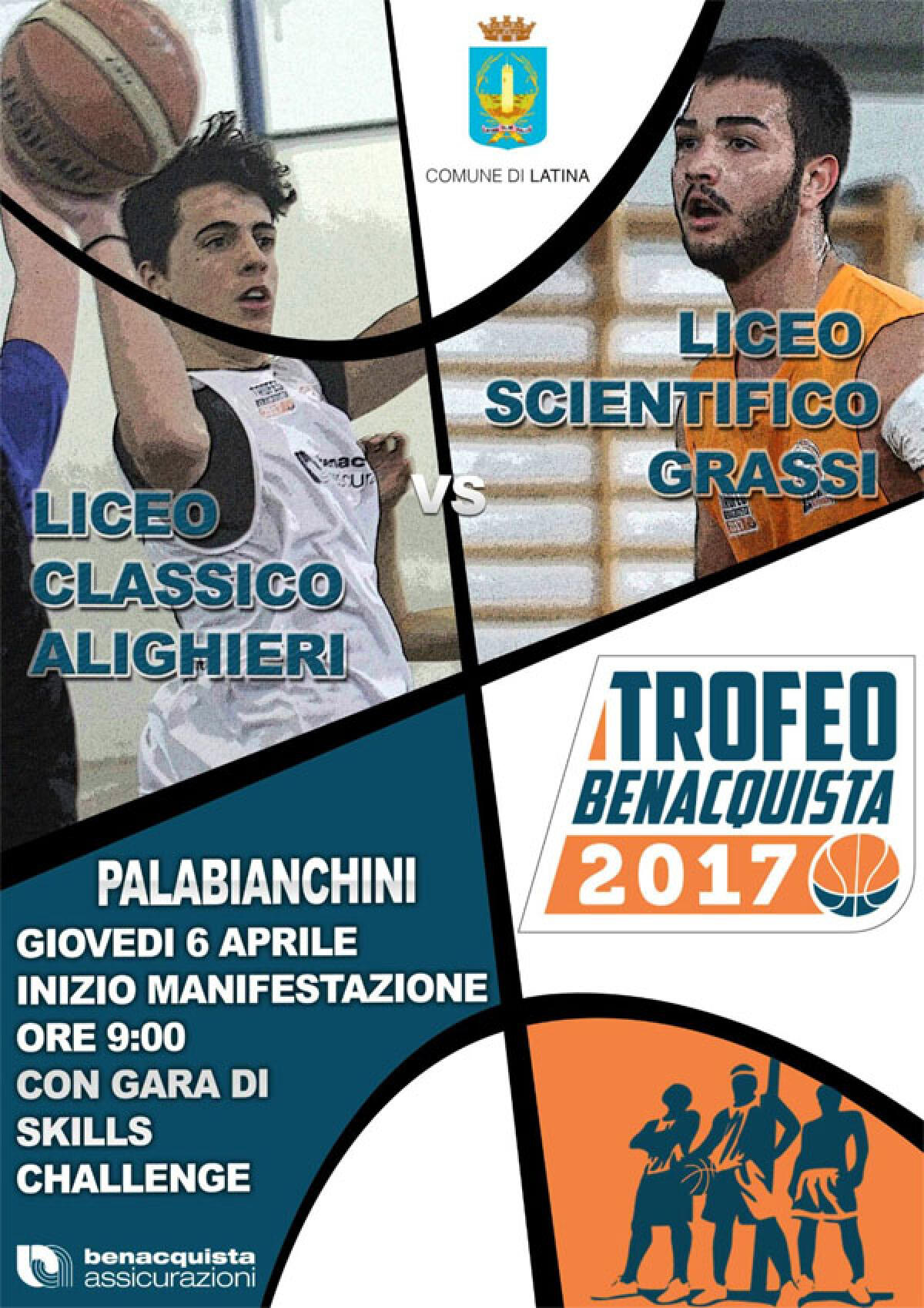 LATINA - Questo giovedì la finale del “Trofeo Interscolastico di Pallacanestro”. - 