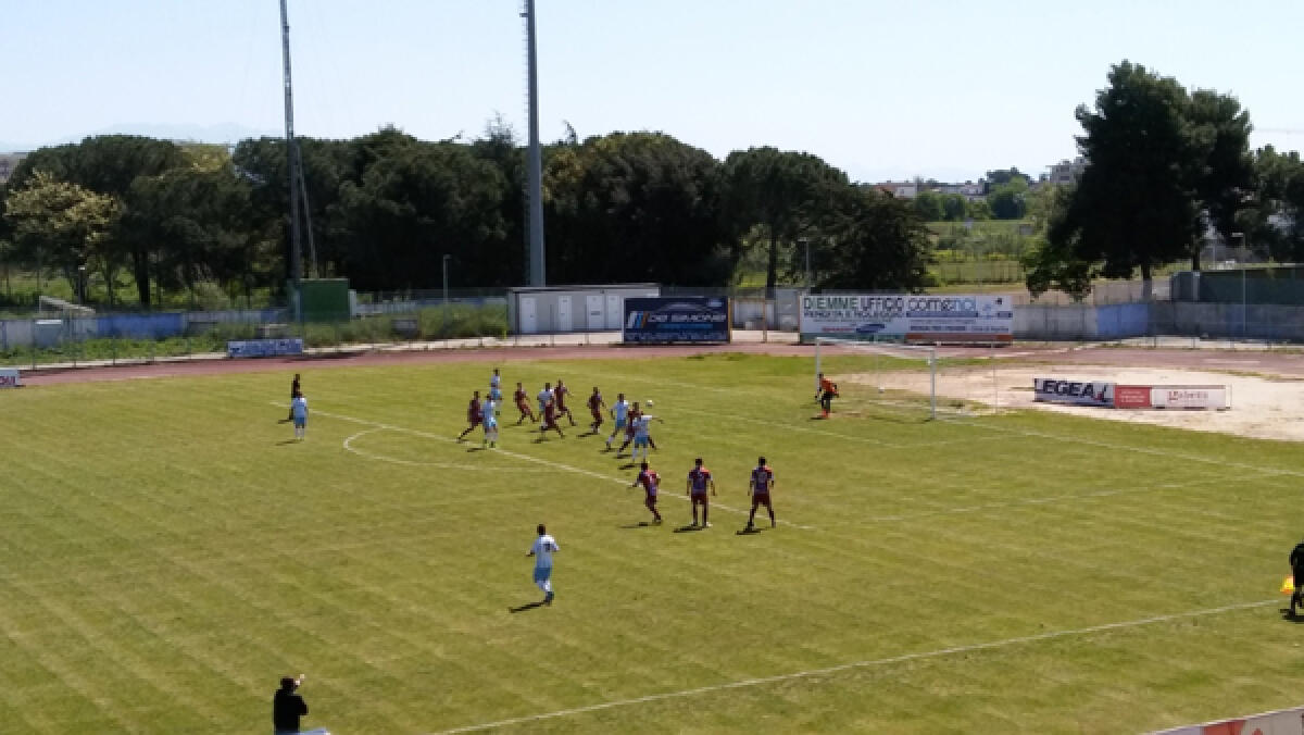Calcio – Eccellenza - Vittoria all’ultimo respiro per l’Aprilia contro la Serpentara - 