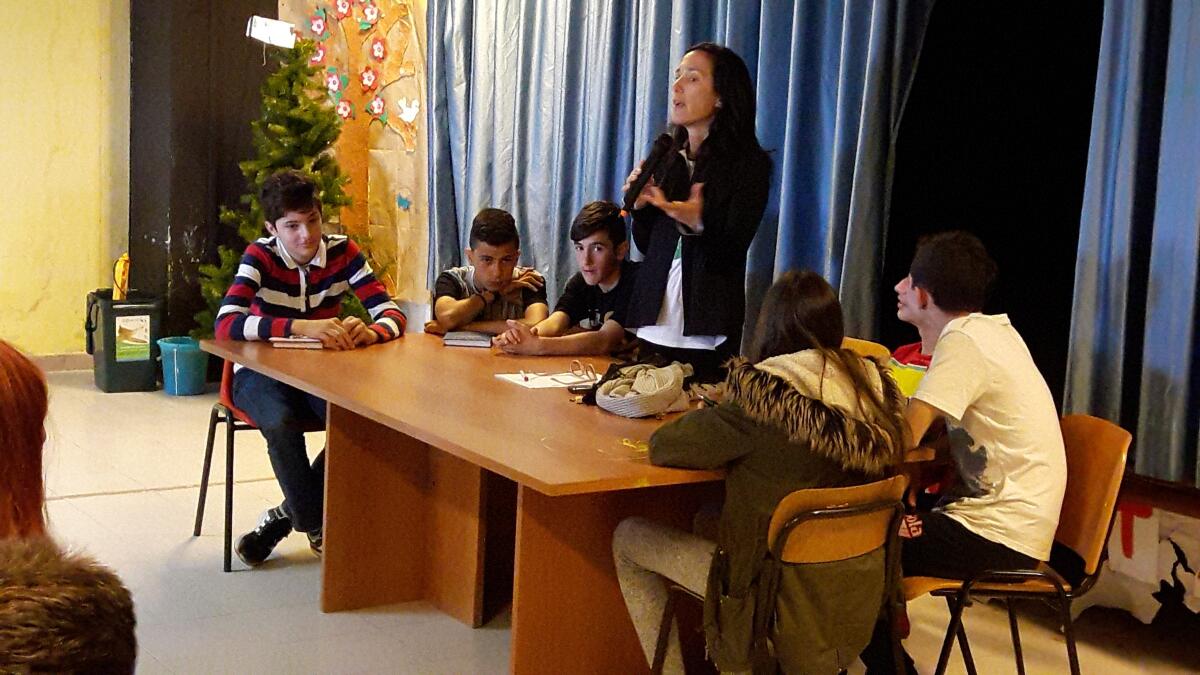 La scrittrice Chiara Gamberale incontra gli studenti di Ardea - 