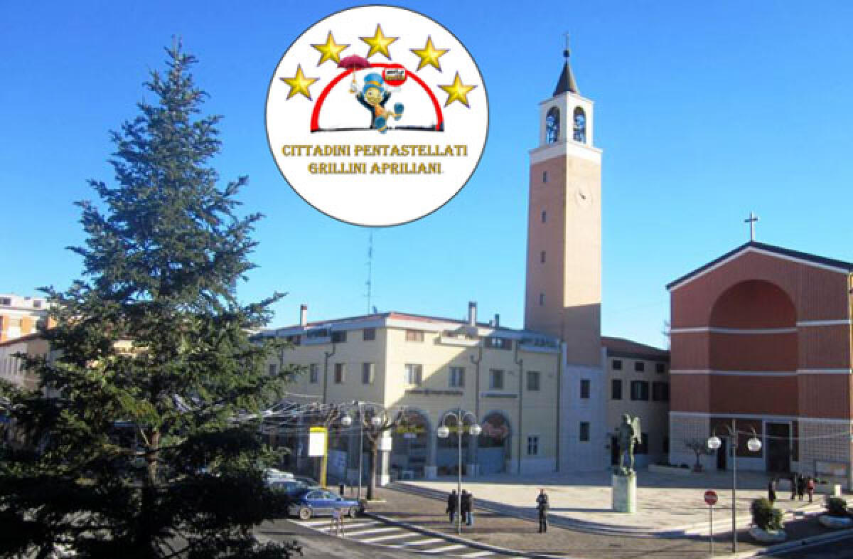 Raccolta firme dei Grillini Apriliani per istituire un Commissariato di Polizia in città. - 