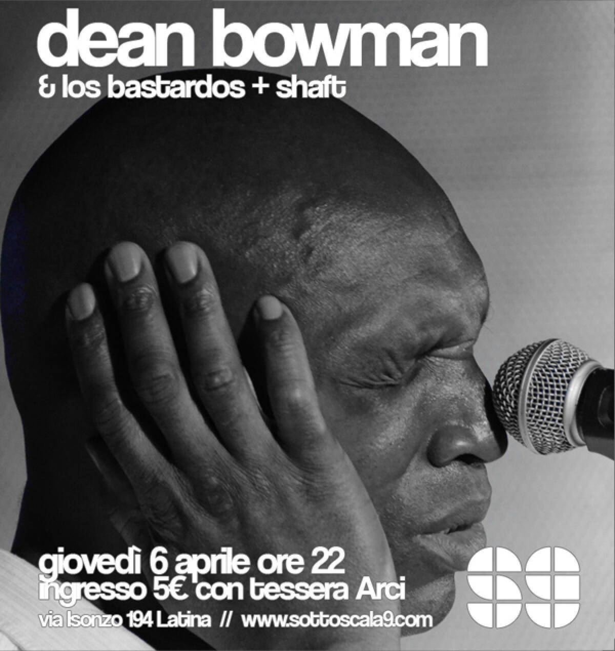 A  Latina il concerto di Dean Bowman - 