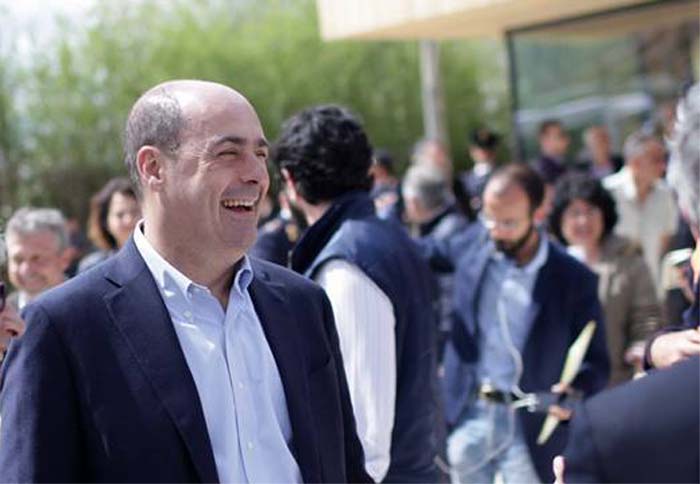 il Presidente Nicola Zingaretti