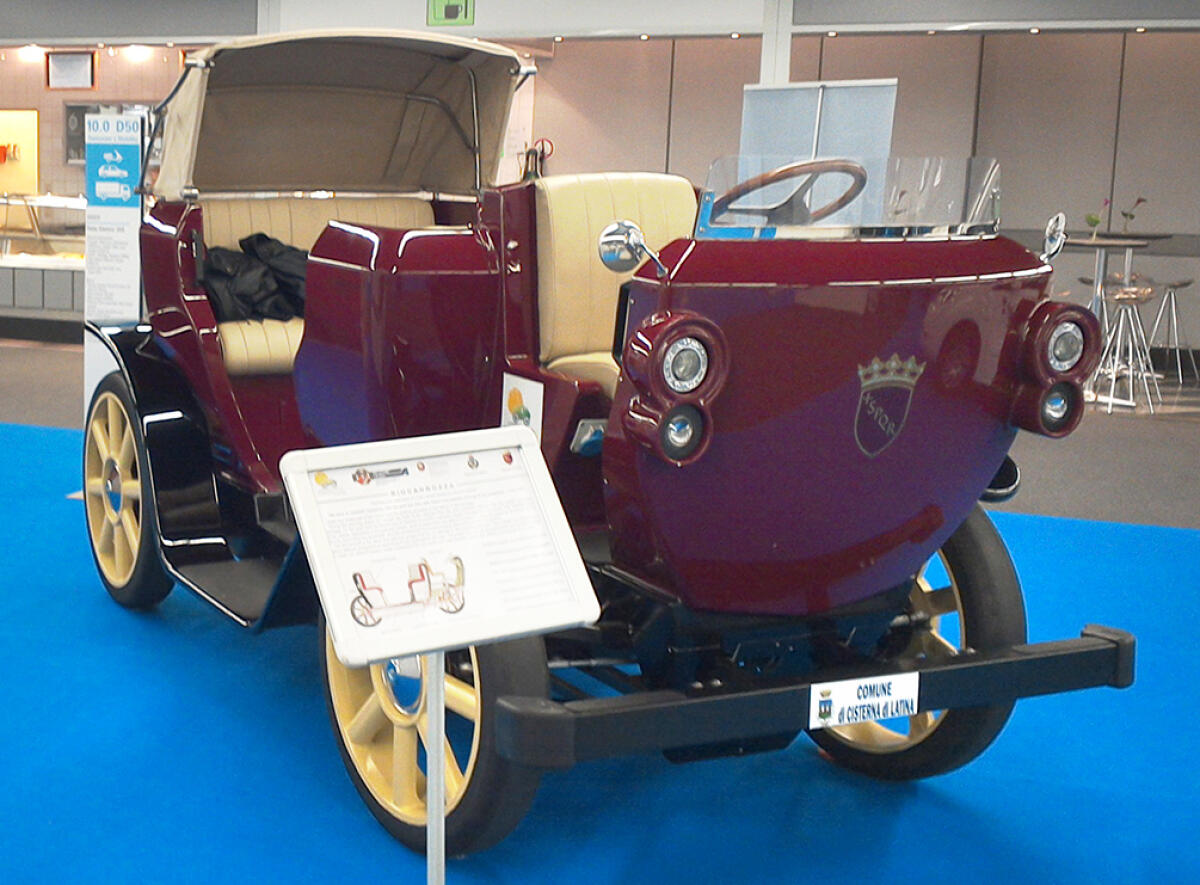 Riscoperto il progetto della "botticella elettrica"  nato e realizzato a Cisterna - 