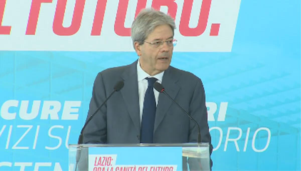 Ospedale dei Castelli, il premier Gentiloni visita la struttura: "Sarà una gestione trasparente" - 