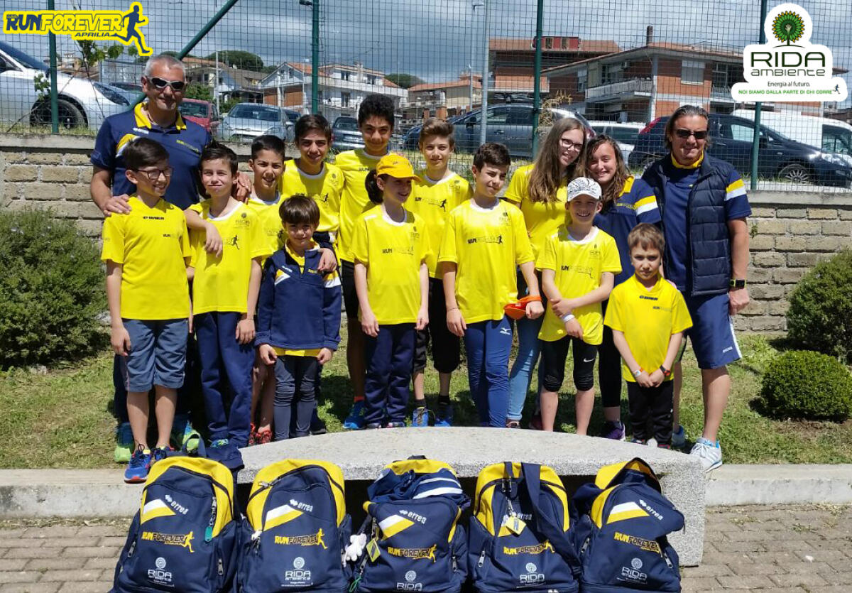 2^ Prova del Trofeo Athletics di Atletica Leggera, 13 gli atleti della Runforever Aprilia - 