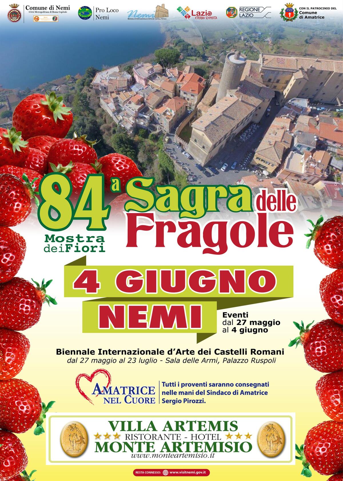 Prosegue la Sagra delle Fragole di Nemi - 